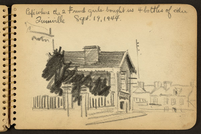 Illustration for article titled The Sketchbooks of Victor Lundy